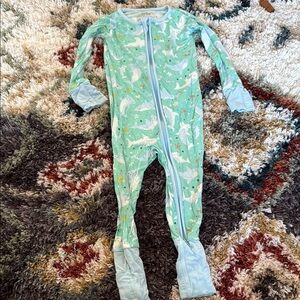 Little Sleepies 12-18 month Shark Footie Pajama
